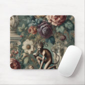 Nehmen Sie einen Bow - Gothic Floral Design Mousepad (Mit Mouse)