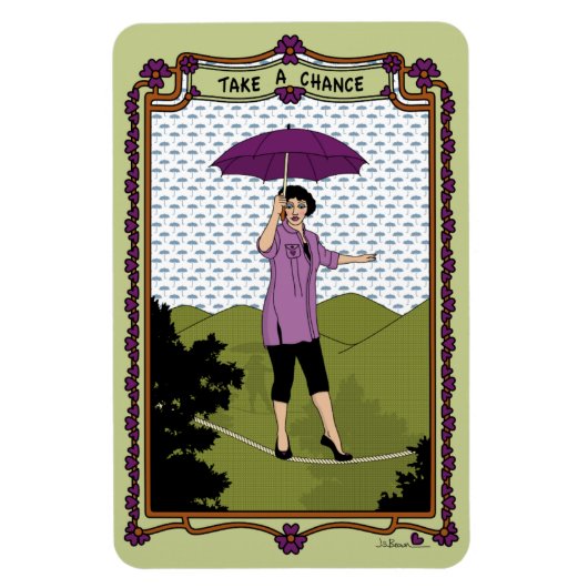 Nehmen Sie einen Chance_A_4x6-Kühlschrank Magnet (Vertikal)