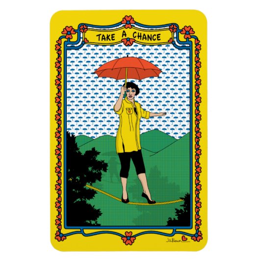 Nehmen Sie einen Chance_B_4x6-Kühlschrank Magnet (Vertikal)