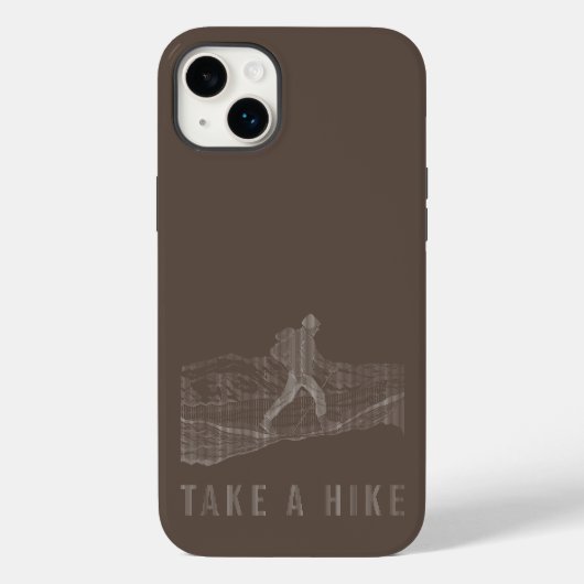 Nehmen Sie einen Hike White Case-Mate iPhone Case (Rückseite)