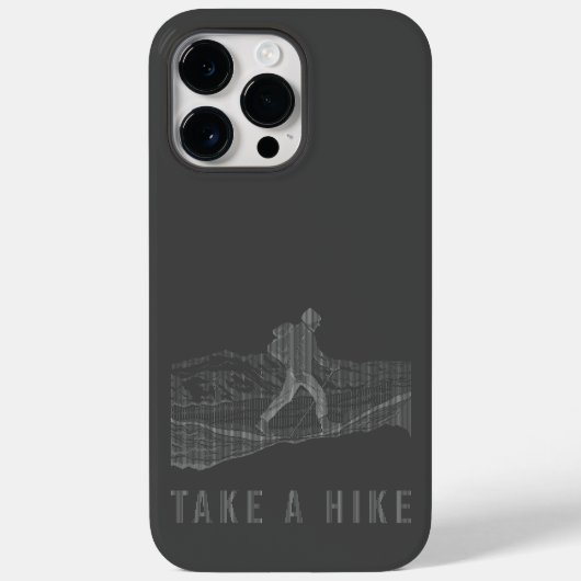 Nehmen Sie einen Hike White Case-Mate iPhone Case (Rückseite)