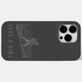 Nehmen Sie einen Hike White Case-Mate iPhone Case (Rückseite (Horizontal))