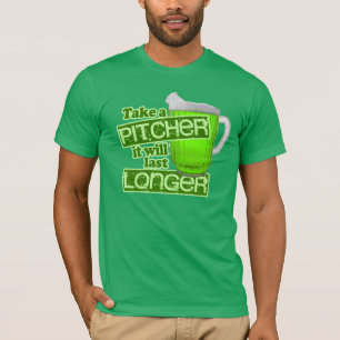 Nehmen Sie einen Krug, den er länger dauert T-Shirt
