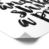 Nehmen Sie einen Prop und schlagen Sie eine Pose Poster (Ecke)