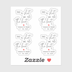 Nehmen Sie einen Schuss, wir tippen den Knoten sch Aufkleber