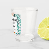 Nehmen Sie einen Shot Tropical Beach Hochzeitsvorz Schnapsglas (Rechts)