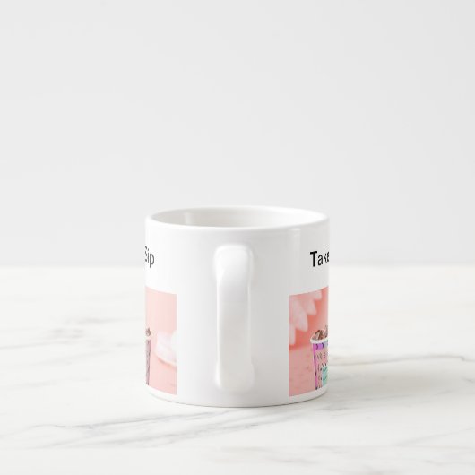 Nehmen Sie einen Sixpink Espressotasse (Rückseite)