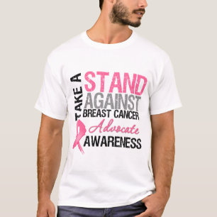 Nehmen Sie einen Stand gegen Brustkrebs T-Shirt