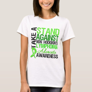 Nehmen Sie einen Stand gegen nicht Morbus Hodgkin T-Shirt