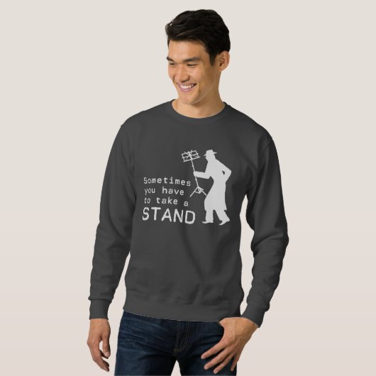 Nehmen Sie einen Stand Sweatshirt (Vorne ganz)