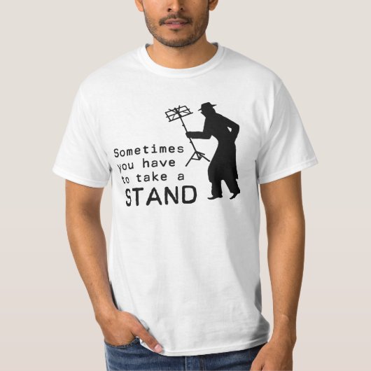 Nehmen Sie einen Stand T-Shirt (Vorderseite)