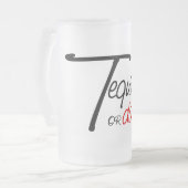 Nehmen Sie einen Tequila-Schuss oder demütigen Sie Mattglas Bierglas (Vorderseite Links)