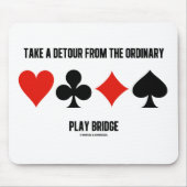 Nehmen Sie einen Umweg von der gewöhnlichen Mousepad (Vorne)