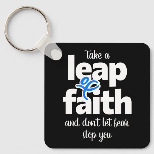 Nehmen Sie einen Vertrauensvorschuss Lass nicht, d Schlüsselanhänger (Vorderseite)