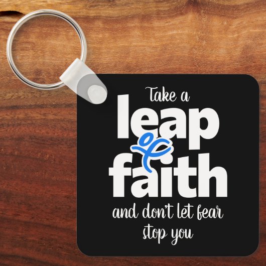 Nehmen Sie einen Vertrauensvorschuss Lass nicht, d Schlüsselanhänger (Vorderseite)