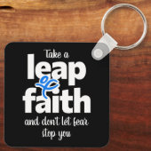 Nehmen Sie einen Vertrauensvorschuss Lass nicht, d Schlüsselanhänger (Rückseite)