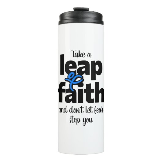 Nehmen Sie einen Vertrauensvorschuss Lass nicht, d Thermosbecher (Vorderseite)