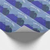 Nehmen Sie einen Wanderberggipfel Geschenkpapier (Ecke)