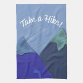 Nehmen Sie einen Wanderberggipfel Geschirrtuch (Vertikal)