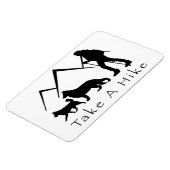 Nehmen Sie einen Wandermagnet-German Shepherd/Husk Magnet (Linke Seite)