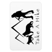 Nehmen Sie einen Wandermagnet-German Shepherd/Husk Magnet (Vertikal)