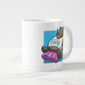 Nehmen Sie es leicht entspannt Rhino Funny Pool Ca Jumbo-Tasse (Vorderseite Rechts)