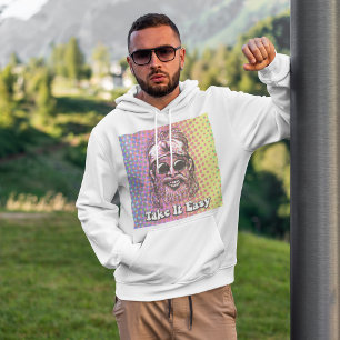 Nehmen Sie es leicht Hippie Hoodie