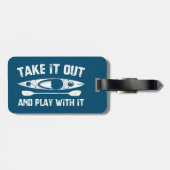 Nehmen Sie es raus und spielen Sie mit ihm Kayak Gepäckanhänger (Rückseite horizontal)