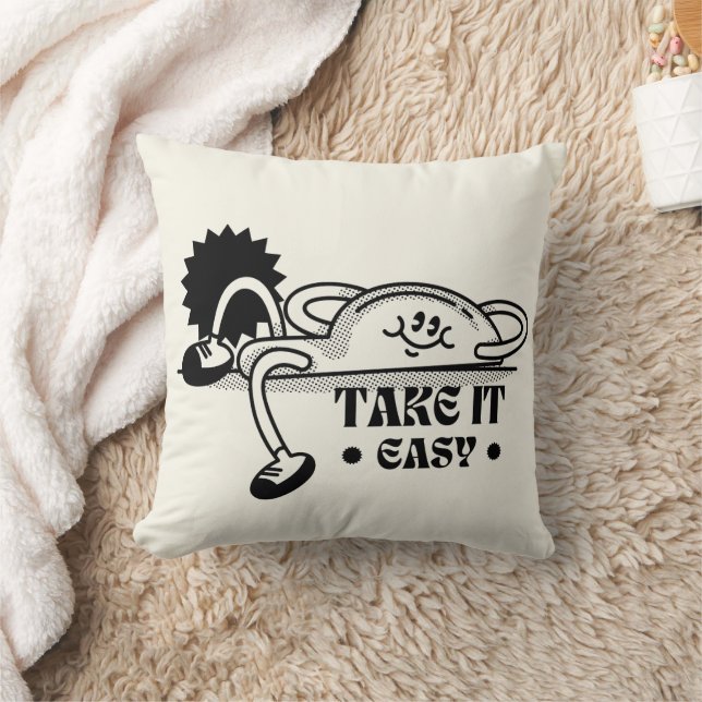 Nehmen Sie es sich einfach mit den Taschen Kissen (Decke)