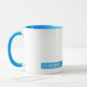 Nehmen Sie es zum blauen Raum Tasse (Links)