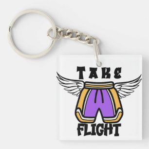 Nehmen Sie Flight Angel Wings Schlüsselanhänger