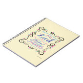 Nehmen Sie Freude im Lord Notizblock (Linke Seite)