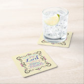 Nehmen Sie Freude im Lord Rechteckiger Pappuntersetzer (Vor Ort)