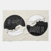 Nehmen Sie Gottes Hand Geschirrtuch (Horizontal)