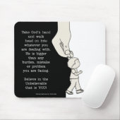 Nehmen Sie Gottes Hand Mousepad (Mit Mouse)