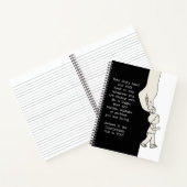 Nehmen Sie Gottes Hand Notizblock (Innenseite)