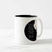 Nehmen Sie Gottes Hand Zweifarbige Tasse (VorderseiteRechts)