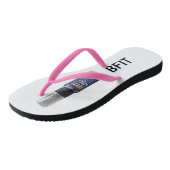 Nehmen Sie heute am Bfit Team teil! Badesandalen (Schrägansicht)