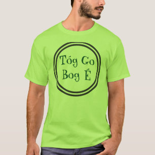Nehmen Sie ihm einfachen irischen T - Shirt