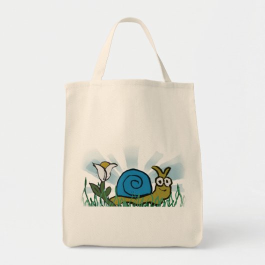 Nehmen Sie ihm langsame Öko-Tasche Tragetasche (Vorne)