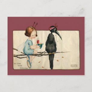 Nehmen Sie Ihr Arzneimittel Postkarte