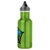 Nehmen Sie Ihr Getränk in einem grünen Stil mit Edelstahlflasche (Rechts)