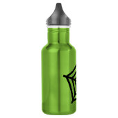 Nehmen Sie Ihr Getränk in einem grünen Stil mit Edelstahlflasche (Links)