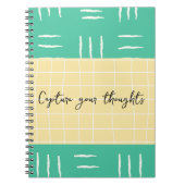 Nehmen Sie Ihre Gedanken ein Notizblock (Vorderseite)