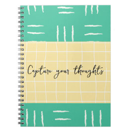 Nehmen Sie Ihre Gedanken ein Notizblock