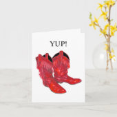 Nehmen Sie Ihre Heelse zum Geburtstag auf Karte (Gelbe Blume)