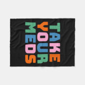 Nehmen Sie Ihre Med-Med Fleecedecke (Vorderseite (Horizontal))