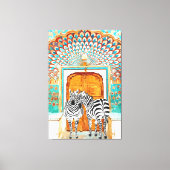 Nehmen Sie Ihre Streifen überall hin, wo Sie malen Leinwanddruck (Vorderseite)