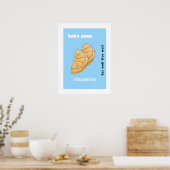 Nehmen Sie Ihre Vitamine Poster (Küche)