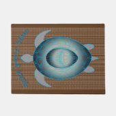 Nehmen Sie Ihre Zeit Schildkröte motivierend Zitat Fußmatte (Vorderseite)